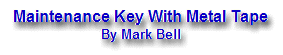 Maintenance Key Title