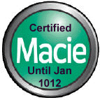 Macie Certified Button